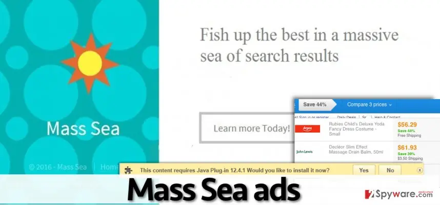 Mass Sea ads: mass sea adware