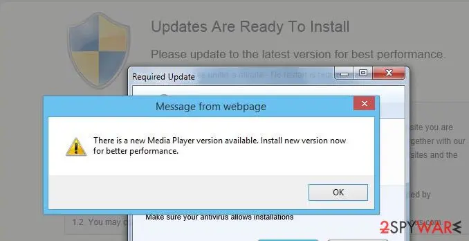 Screenshot of MediaUpdate: screenshot