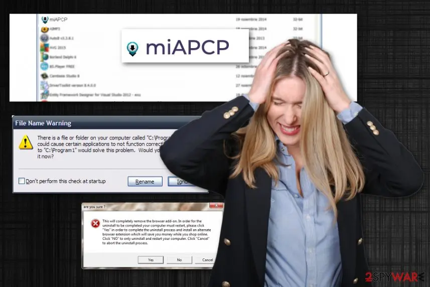 Screenshot of miAPCP: virus