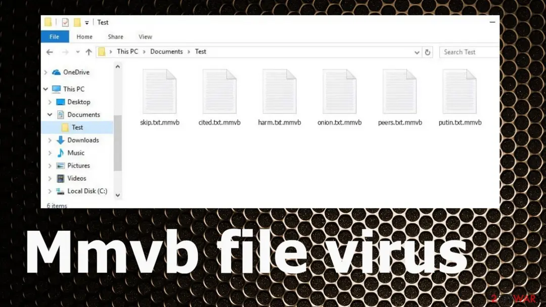 Mmvb ransomware: mmvb file virus