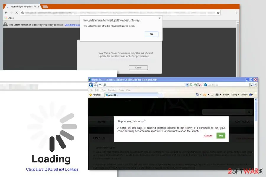 Screenshot of Mobifoth ads: mobifoth