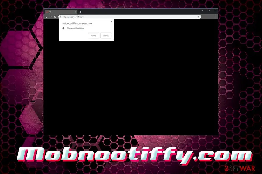Mobnootiffy.com: mobnootiffy com adware push notification virus