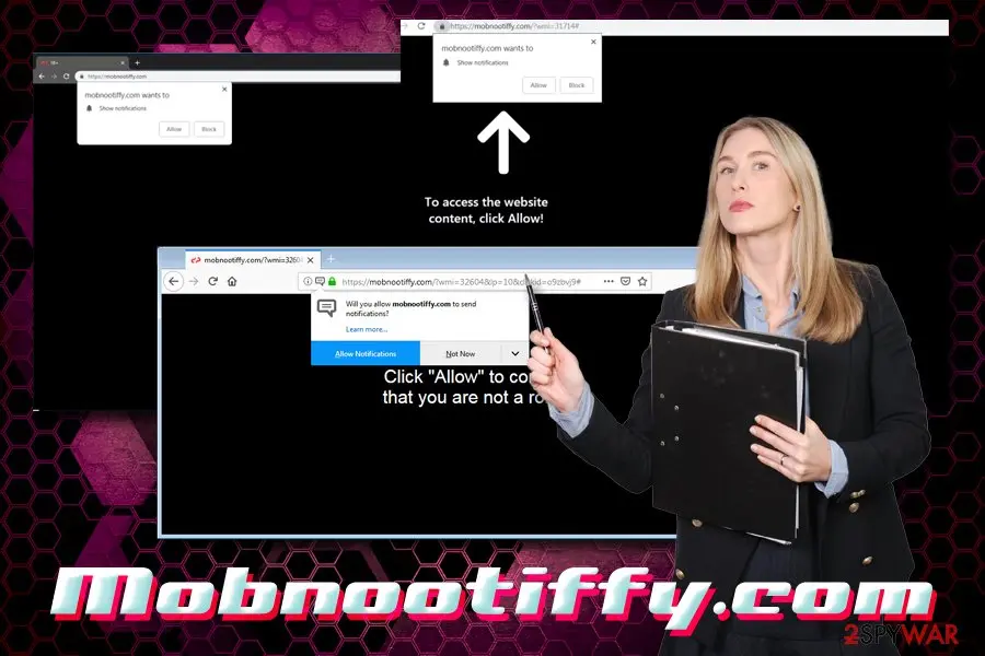 Mobnootiffy.com: mobnootiffy com potentially unwanted program popups notifications