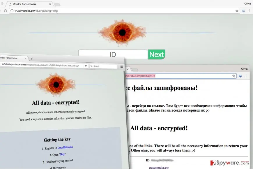 Mordor ransomware virus: mordor virus