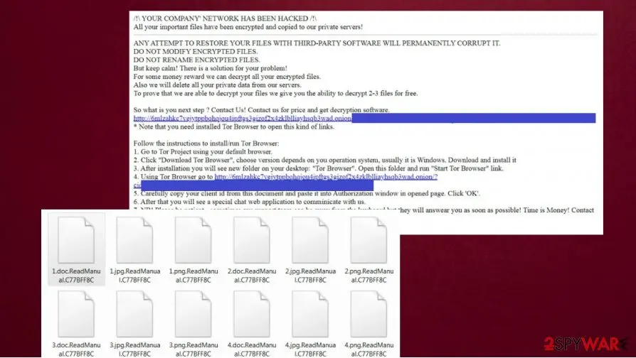 Mount Locker ransomware: mount locker virus 1