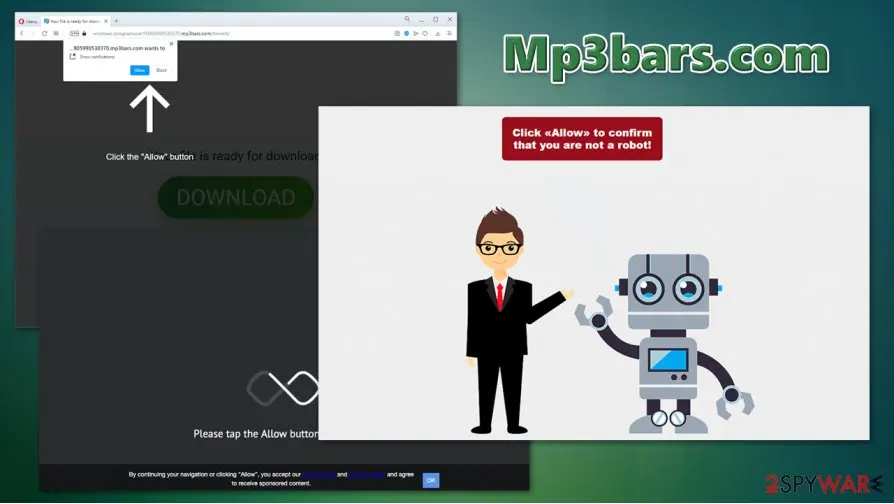 Mp3bars.com: mp3bars com scam phishing