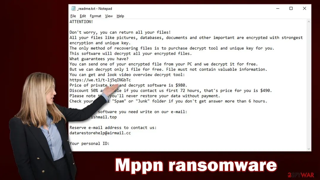 Mppn virus: mppn ransomware djvu virus