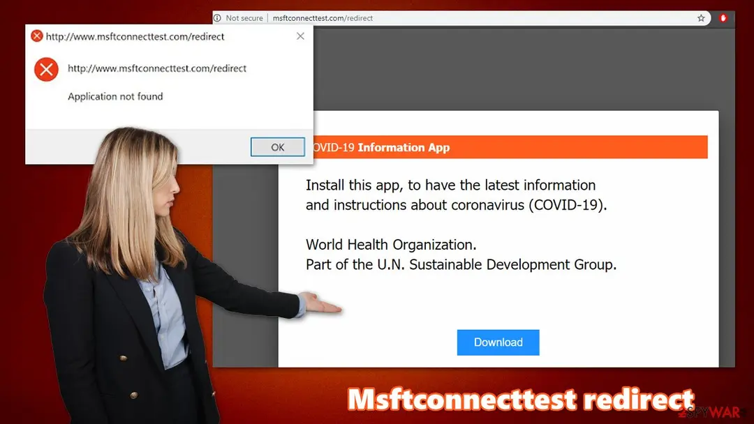 Msftconnecttest redirect: msft redirect dns hijack