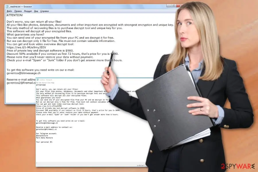 Mtogas ransomware: mtogas cryptovirus