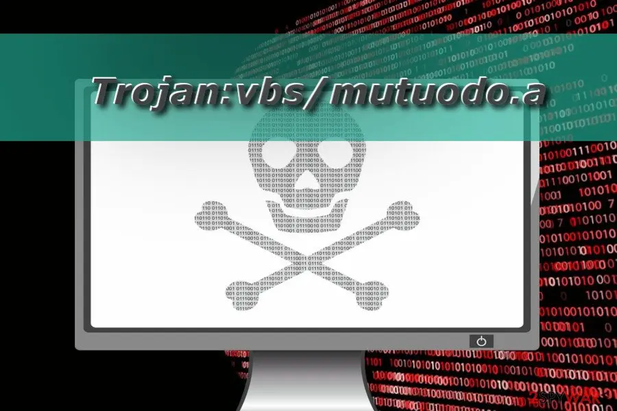 Screenshot of Trojan:vbs/mutuodo.a: mutuduo trojan