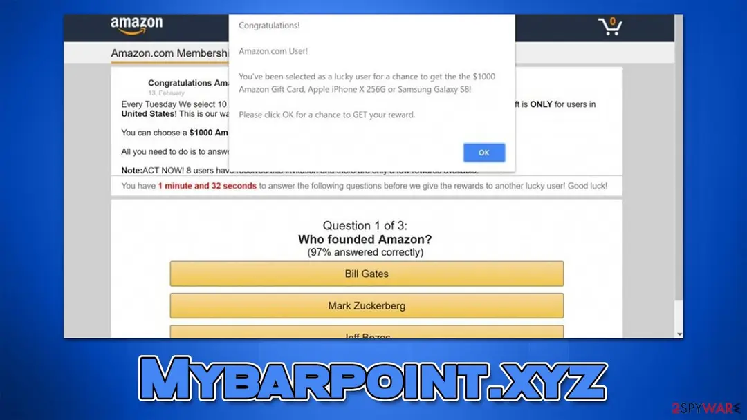 Mybarpoint.xyz: mybarpoint xyz survey scam