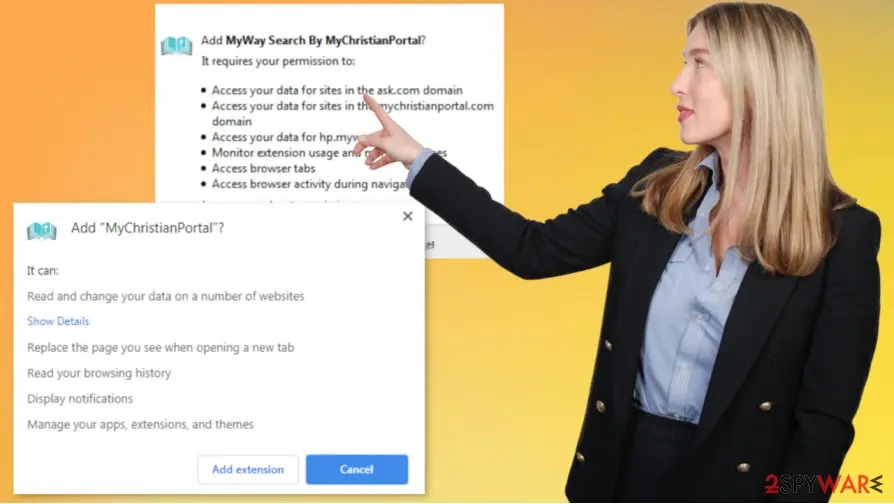 Screenshot of MyChristianPortal: com