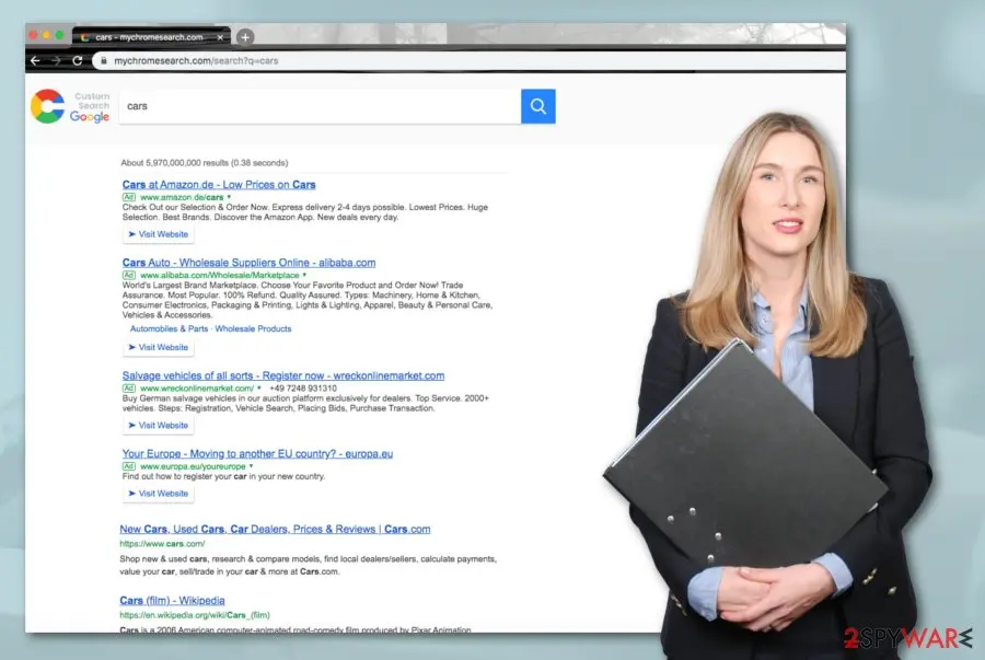 Mychromesearch.com: mychromesearch com potentially unwanted program