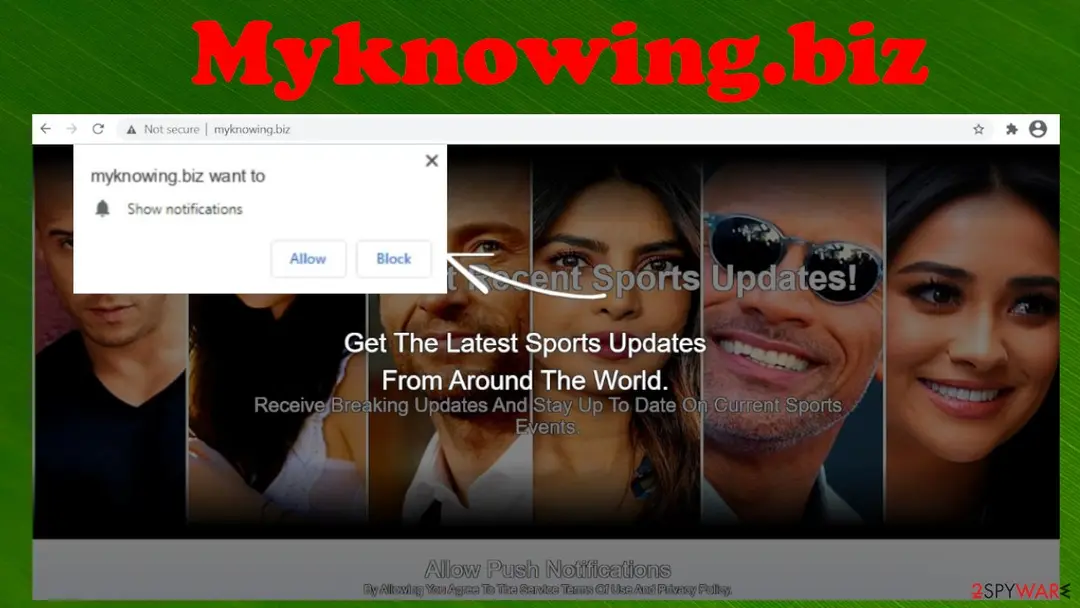 Myknowing.biz: myknowing biz pop up