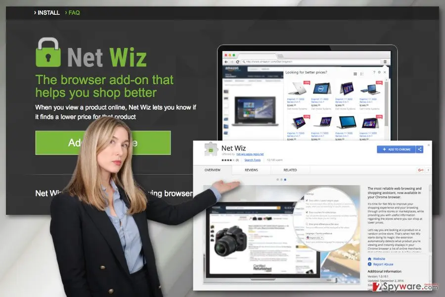 Net Wiz ads: screenshot