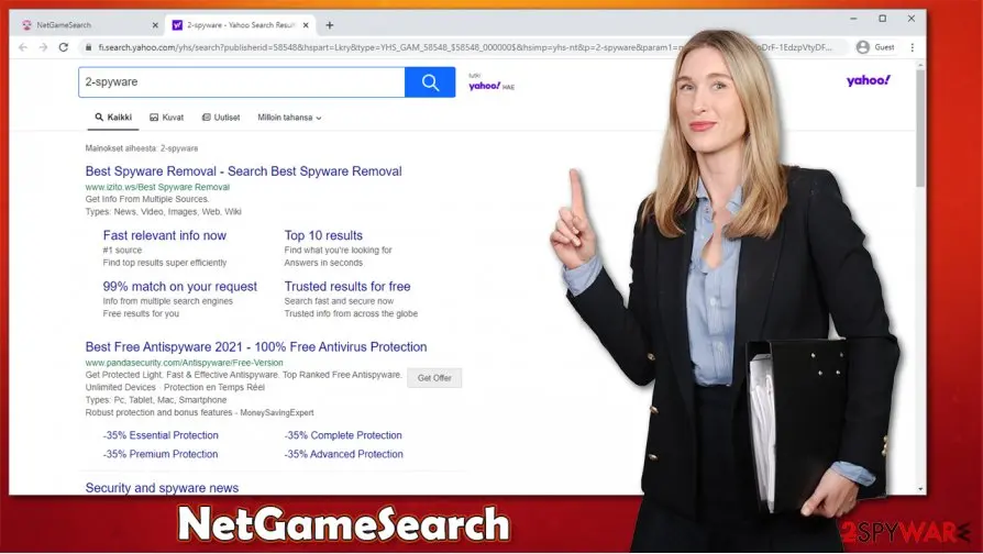 NetGameSearch: potentially unwanted program pup