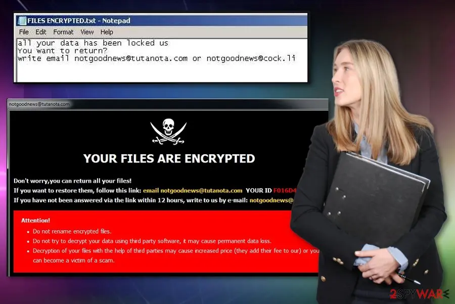 NEWS ransomware: news cryptovirus