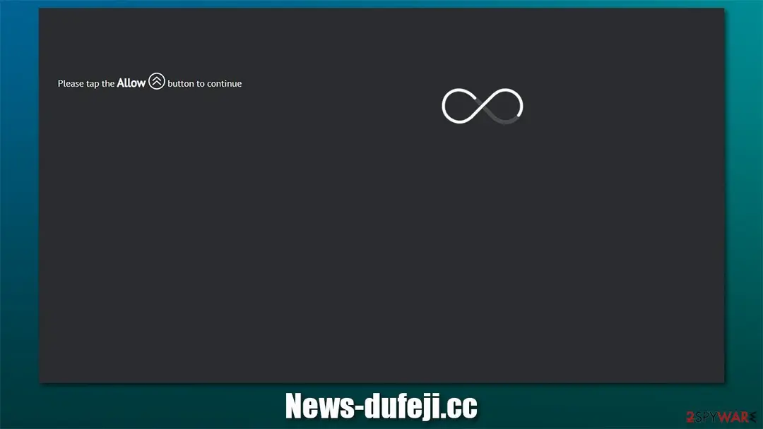 News-dufeji.cc: news dufeji cc push notification virus