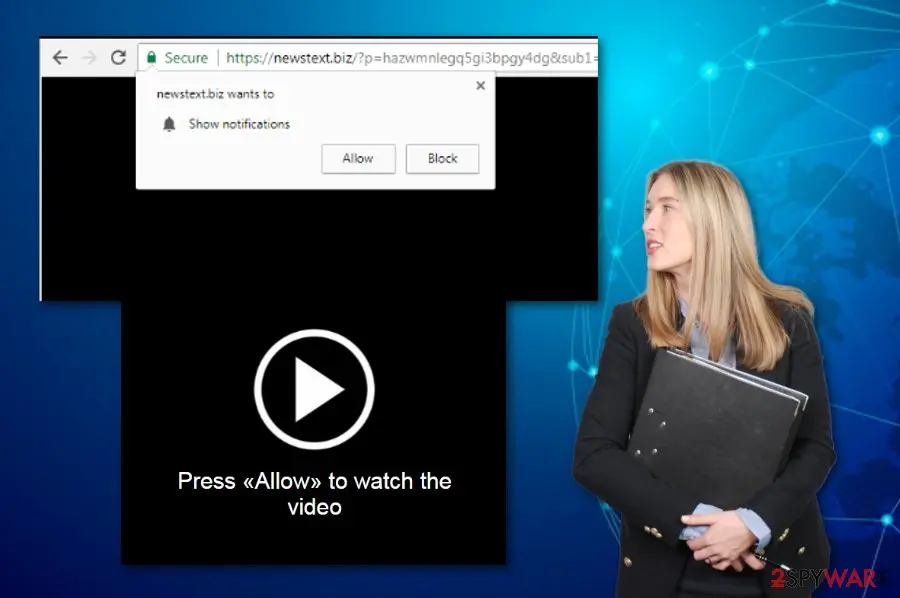 Newstext.biz: newstext biz virus