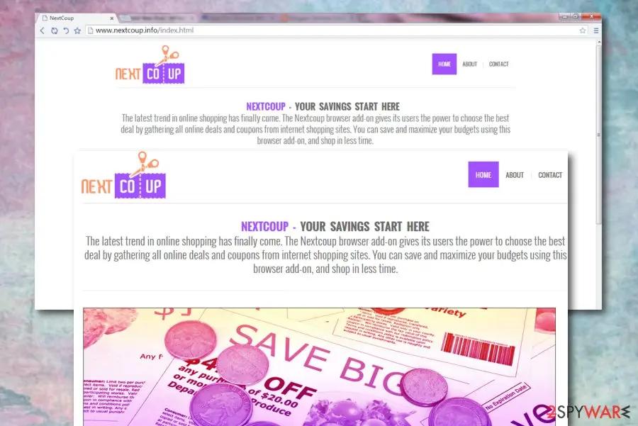 Screenshot of NextCoup: pup