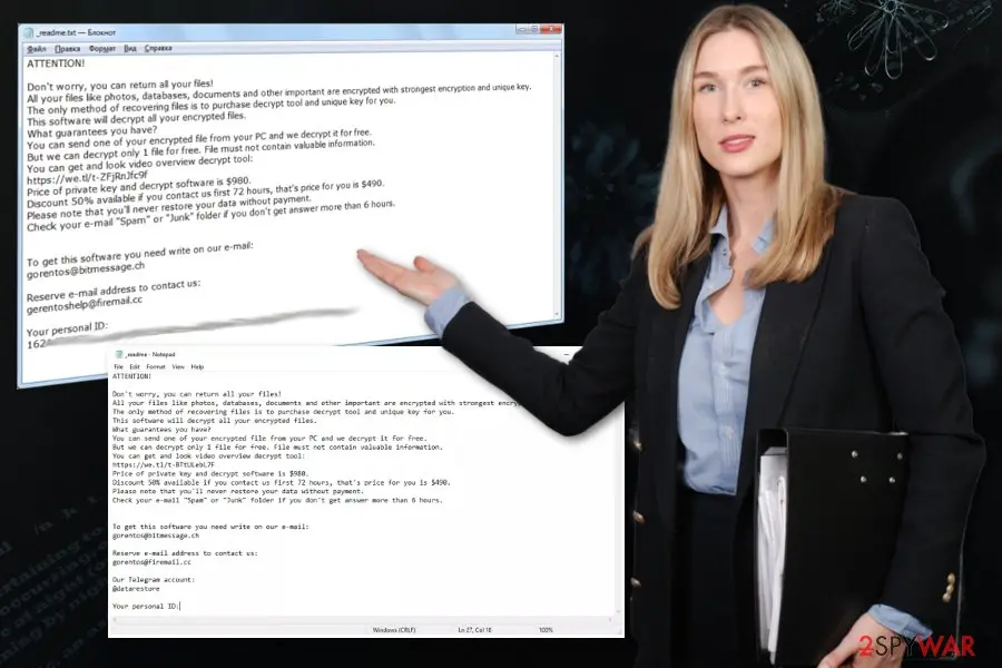 Nosu ransomware: nosu cryptovirus