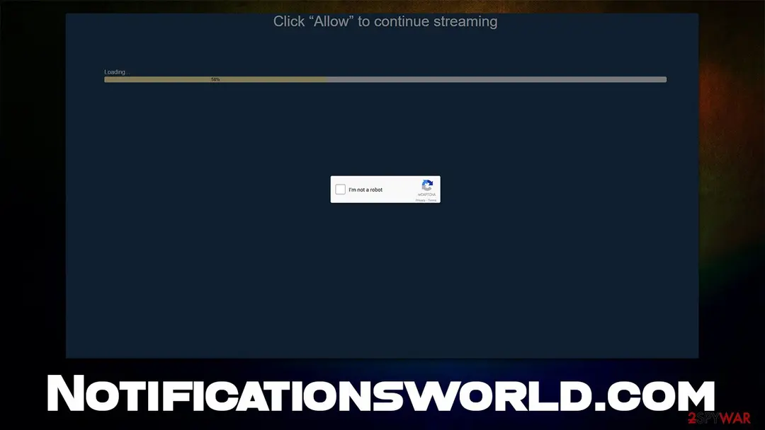 Notificationsworld.com: notificationsworld com push notification virus