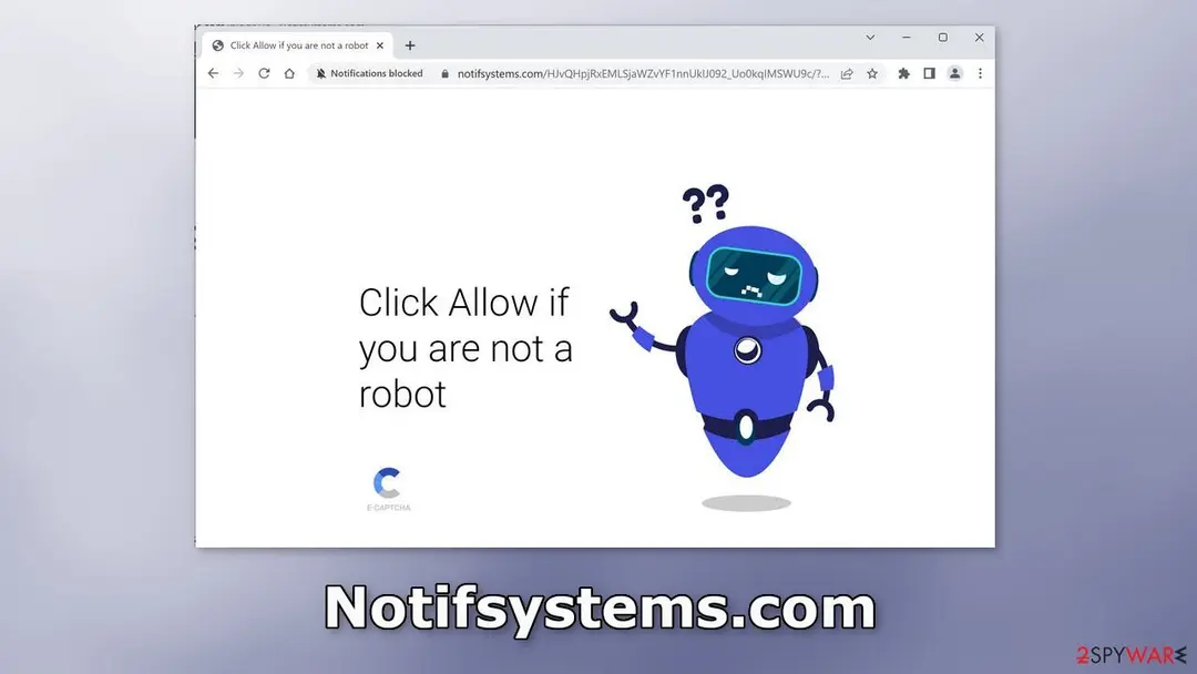 Screenshot of Notifsystems.com: notifsystems com