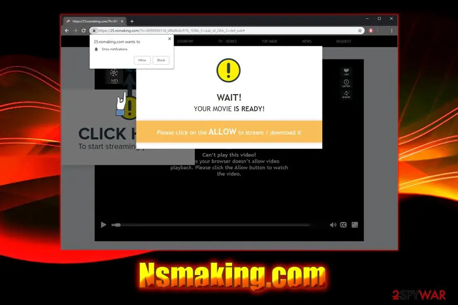 Nsmaking: com potentially unwanted program adware