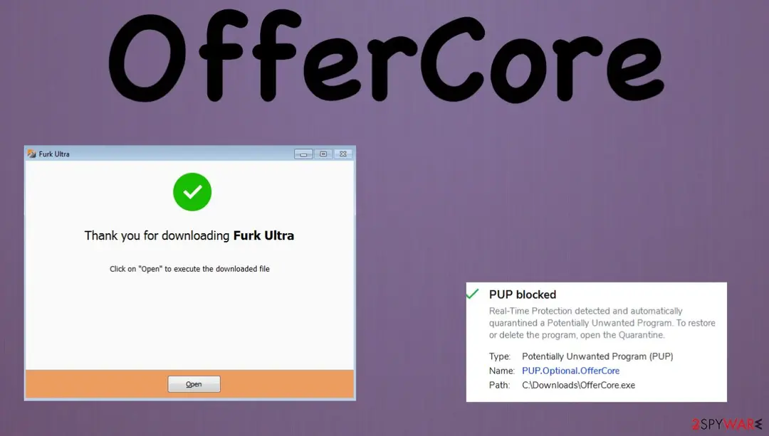OfferCore: offer core pup