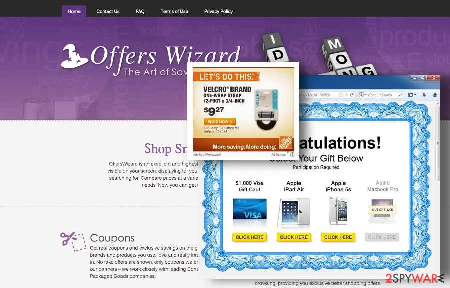 Screenshot of OffersWizard: screenshot