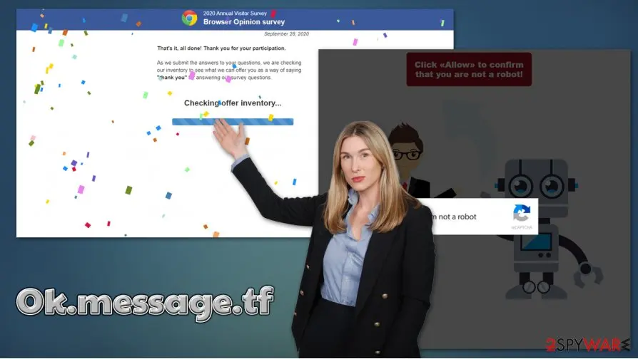 Ok.message.tf: ok message tf scam hoax