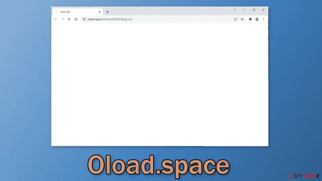 Screenshot of Oload.space: oload space