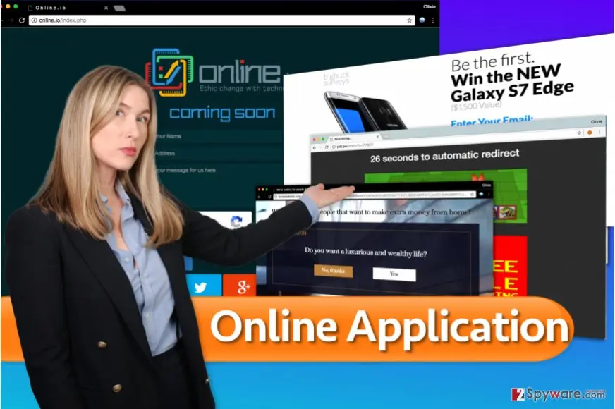 Online Application virus: online application ads