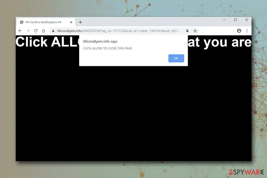 Orbetterpositiesa.info: orbetterpositiesa info asks to allow notifications scam phishing