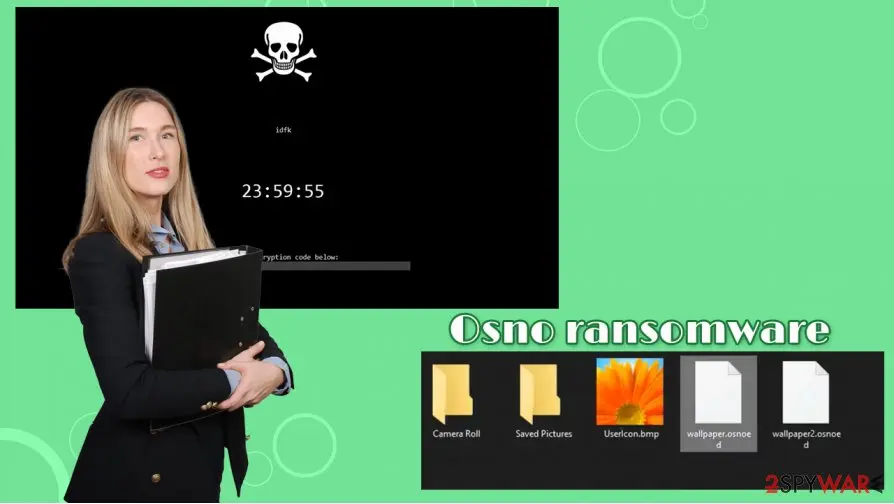 Osno ransomware: file encrypting malware known as fakeransomware