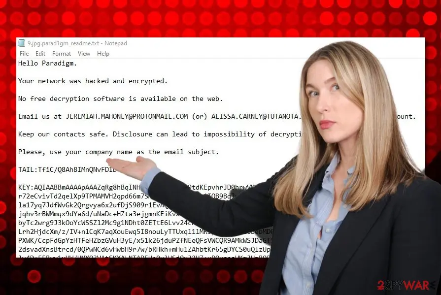 Parad1gm ransomware: parad1gm virus