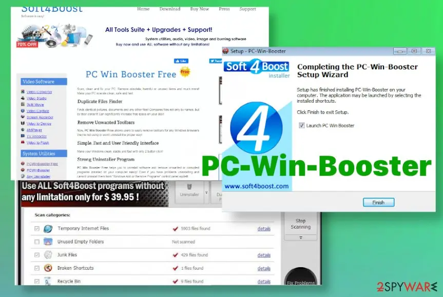 PC Win Booster: pup