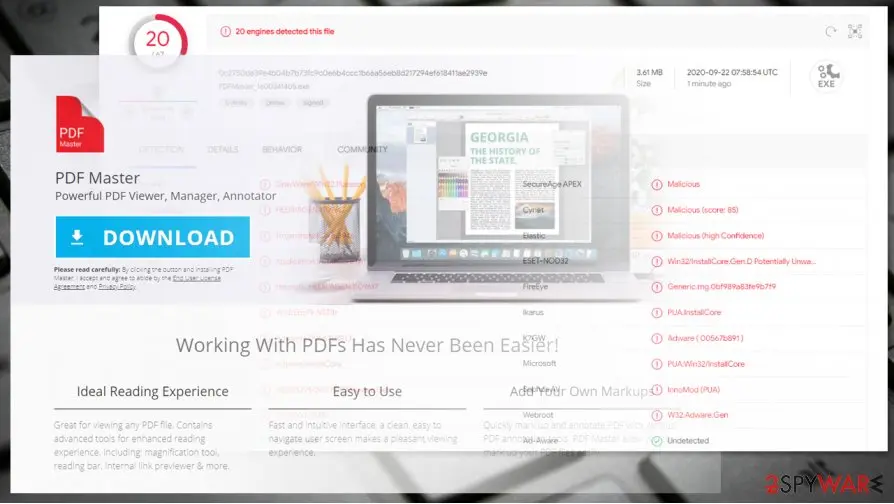 PDF Mac Master: adware virus