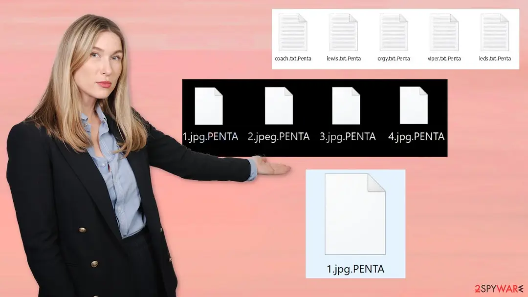 Penta ransomware: penta file virus