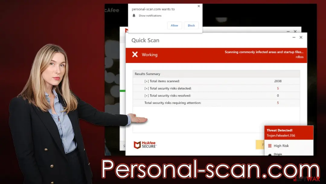 Personal-scan.com: personal scan com scam virus