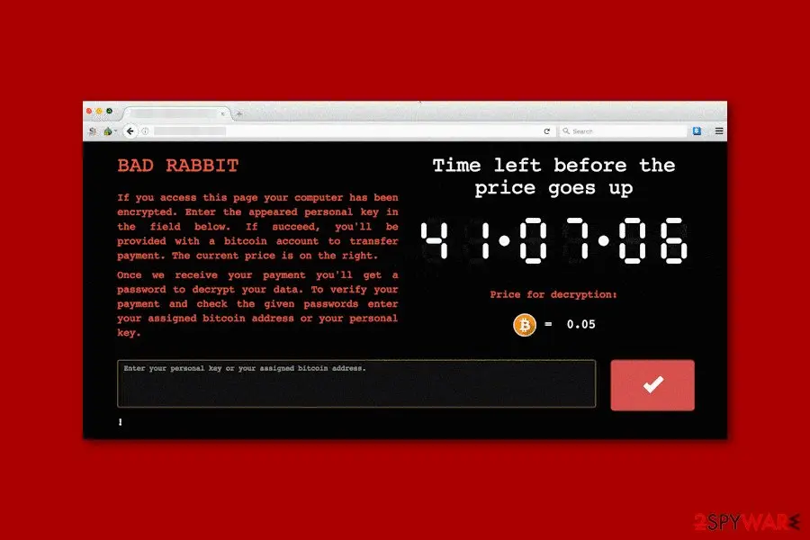 Petya virus: petya badrabbit ransomware