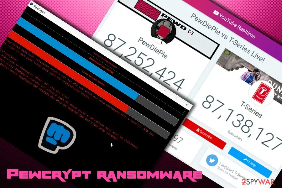 Pewcrypt: ransomware decryptable crypto malware