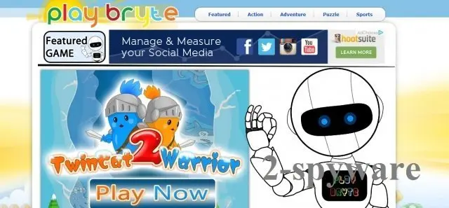 Screenshot of PlayBryte: virus 1