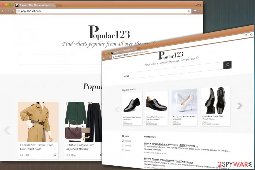 Popular123.com virus: popular123 com virus
