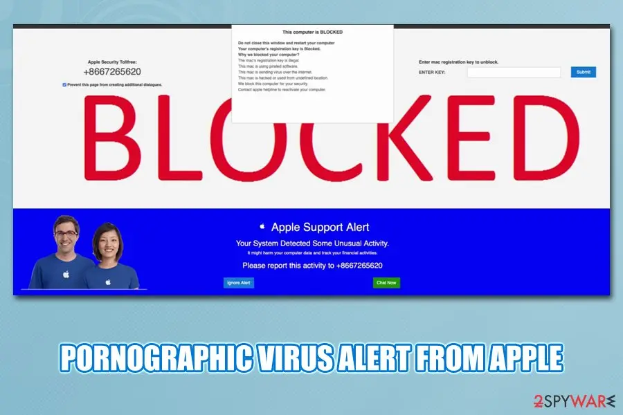 Pornographic virus alert from Microsoft: pornographic virus alert from apple macos fake virus warning
