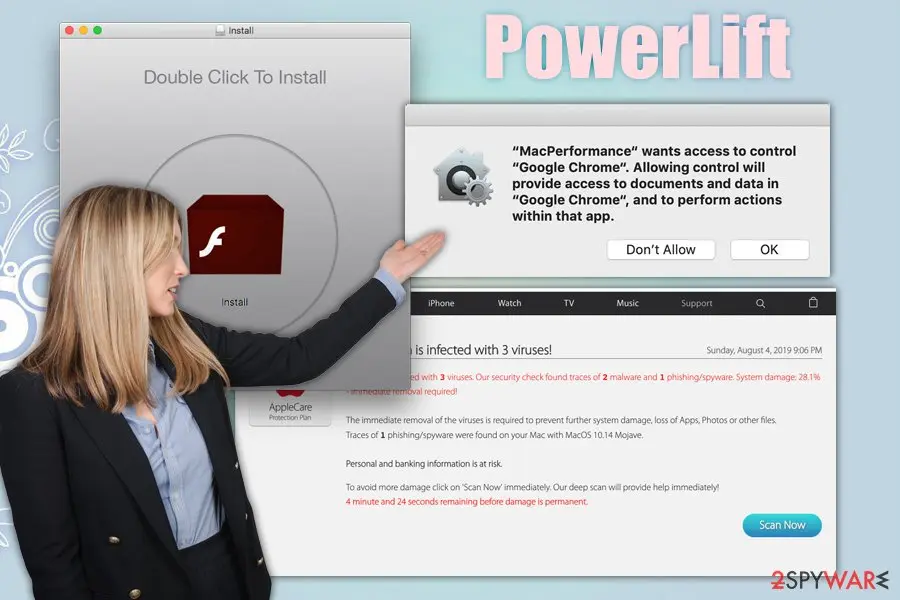 PowerLift: malware adware pop up ads