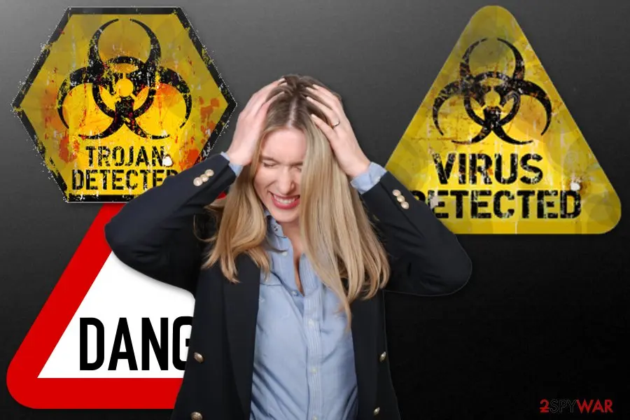 Screenshot of Presenoker virus: screenshot