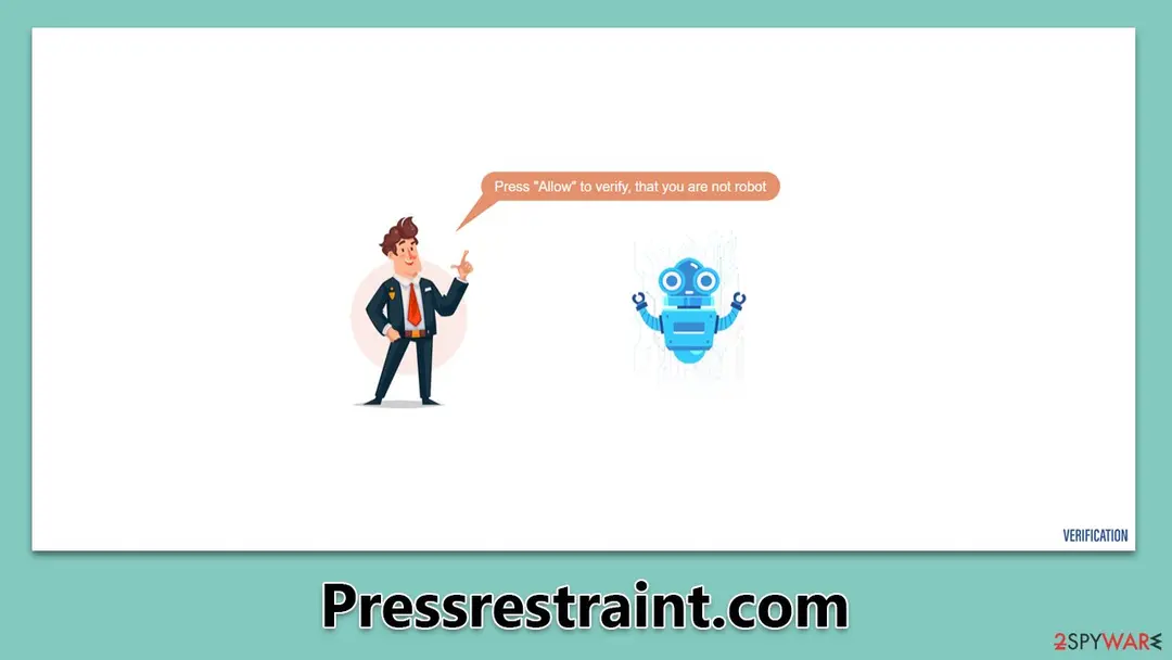 Pressrestraint.com: pressrestraint com push notification virus