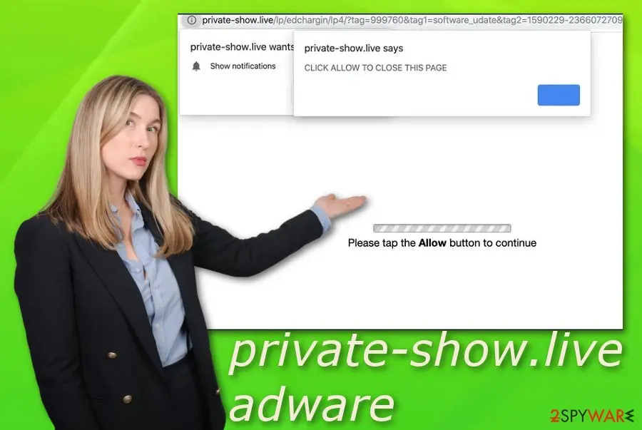 Private-show.live: private show live adware