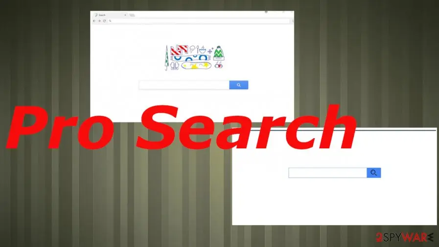 Screenshot of Pro Search: screenshot